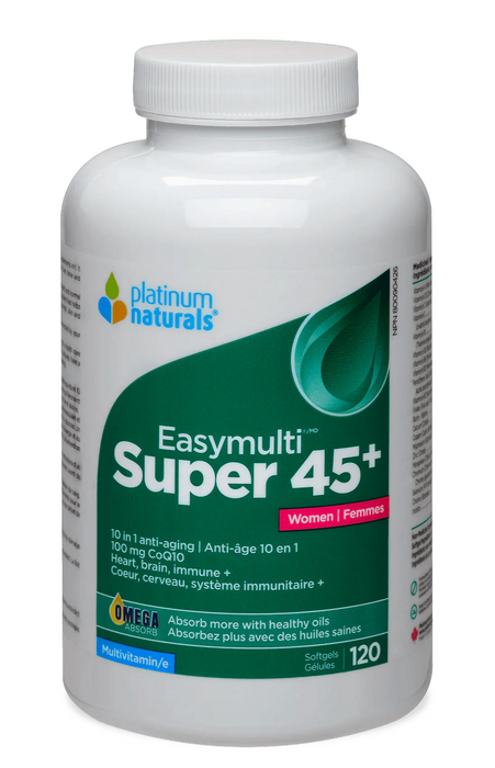 Platinum Naturals - Super Easymulti 45+ For Women, 120 CAPS