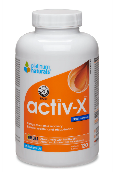 Platinum Naturals - Activ-x For Men, 120 CAPS