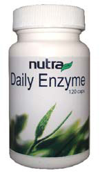 Nutra Research Int'l - Daily Enzymes 500mg, 120 CAPS