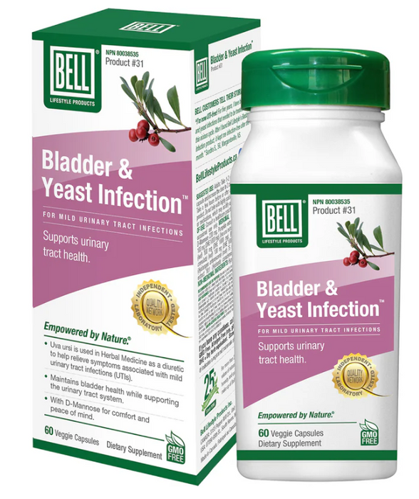 Bell - Bladder & Yeast Infection, 60 Capsules