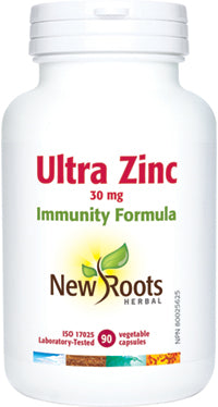 New Roots Herbal - Ultra Zinc 30mg, 90 CAPS