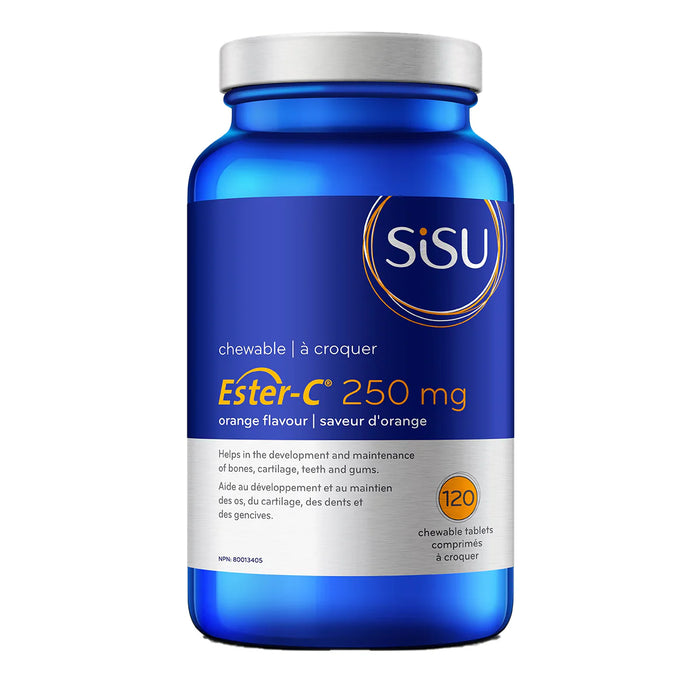 Sisu - Ester-c Chew Orange, 120 Tablets