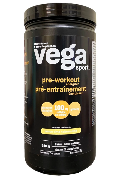 Vega - Pre-workout Energizer Lem/lime, 540g