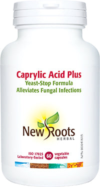 New Roots Herbal - Caprylic Acid Plus, 60 CAPS