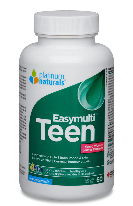 Platinum Naturals - Teen Vitality For Young Women, 60 SG