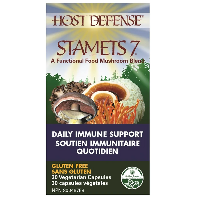 Host Defense - Stamets 7, 30 CAPS