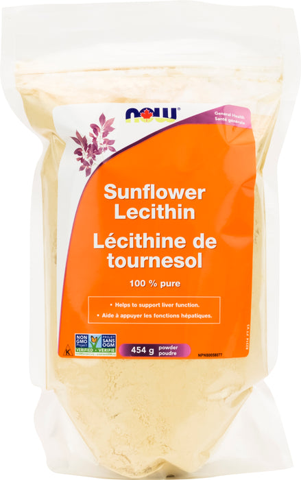 NOW - Sunflower Lecithin, 454g