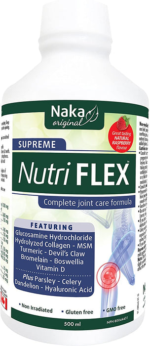Naka Platinum - Nutri Flex Supreme Raspberry, 500ml