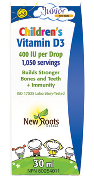 New Roots Herbal - Children's Vitamin D3, 30ml
