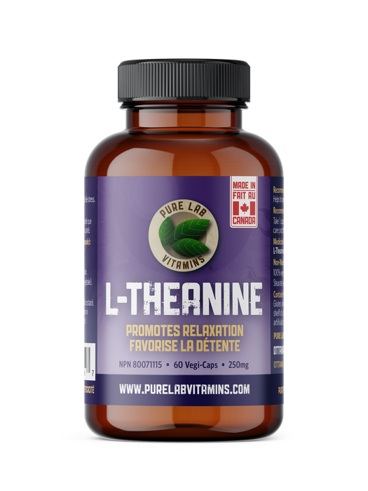 Pure Lab Vitamins - L-Theanine 250mg, 60 CAPS