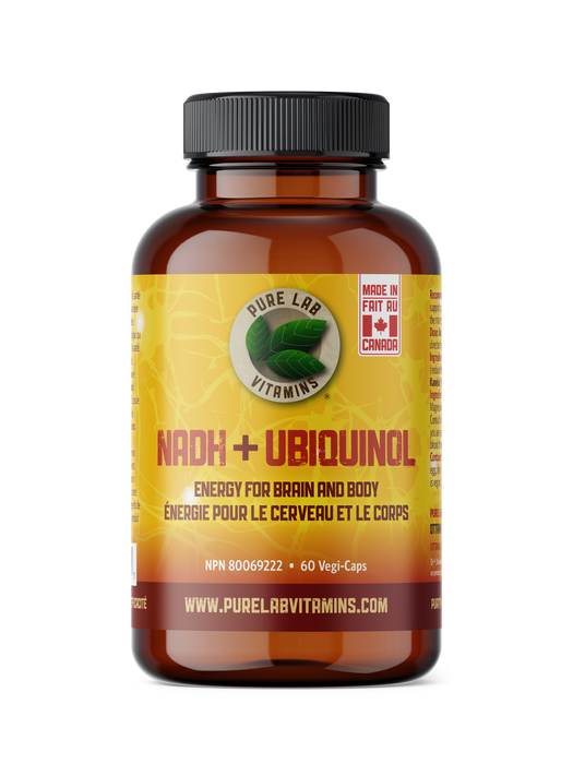 Pure Lab Vitamins - NADH + Ubiquinol, 60 CAPS
