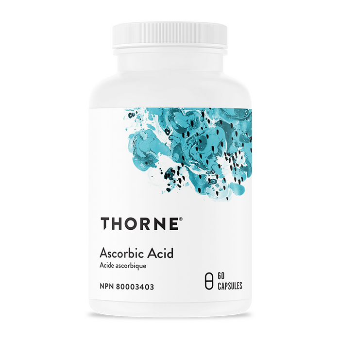 Thorne - Ascorbic Acid 1g, 60 Caps