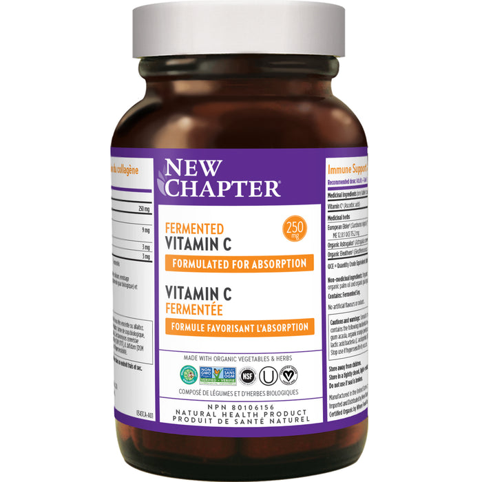 New Chapter - Fermented Vitamin C, 30 Tabs