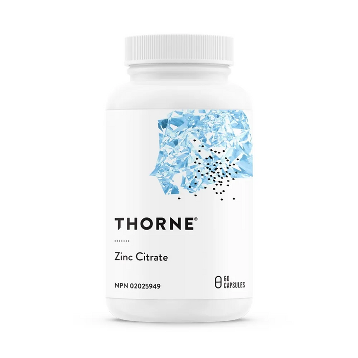 Thorne - Zinc Citrate, 60 Caps