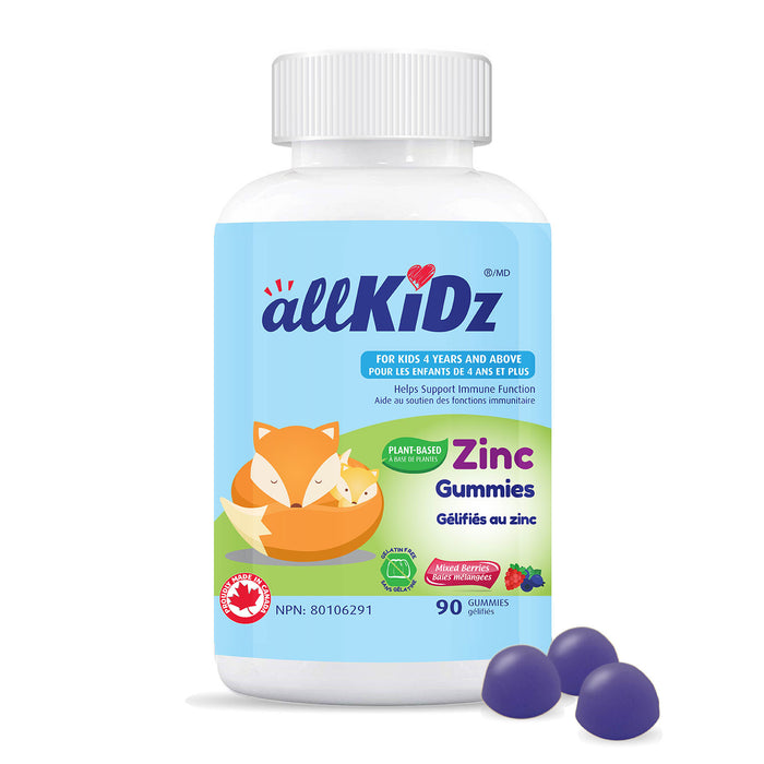 Allkidz - Zinc Gummies, 90 ct