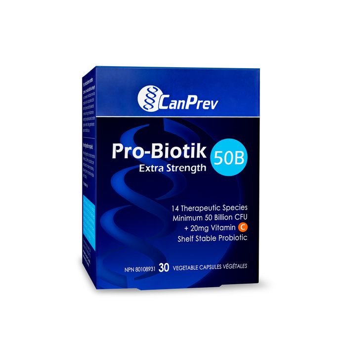 CanPrev - Pro-Biotik 50B Extra Strength, 30 VCAPS