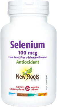 New Roots Herbal - Selenium 100 mcg, 100 CAPS