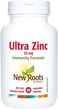 New Roots Herbal - Ultra Zinc 50mg, 90 CAPS