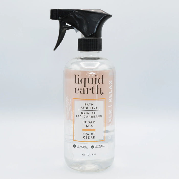 Liquid Earth - Bath & Tile Cleaner - Cedar, 473 ml