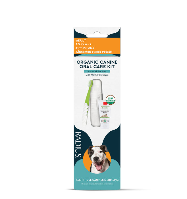 Radius - Organic Canine Dental Kit Adult, 1 Kit