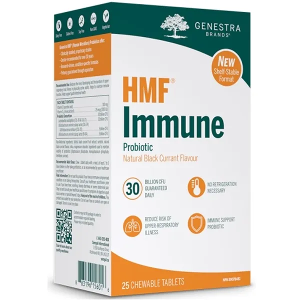 Genestra - HMF Immune, 25 CHEWS