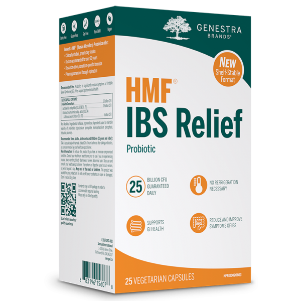 Genestra - HMF IBS Relief, 25 CAPS