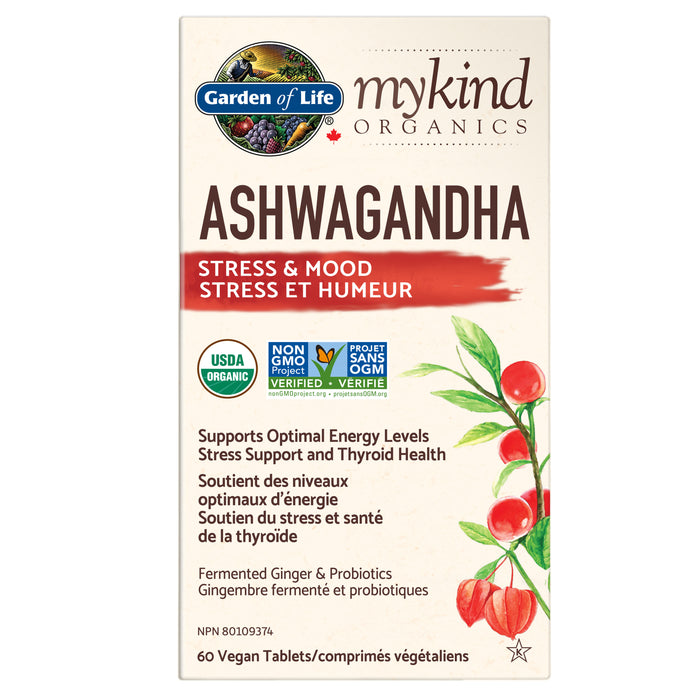 mykind - Organic Ashwagandha, 60 Tabs