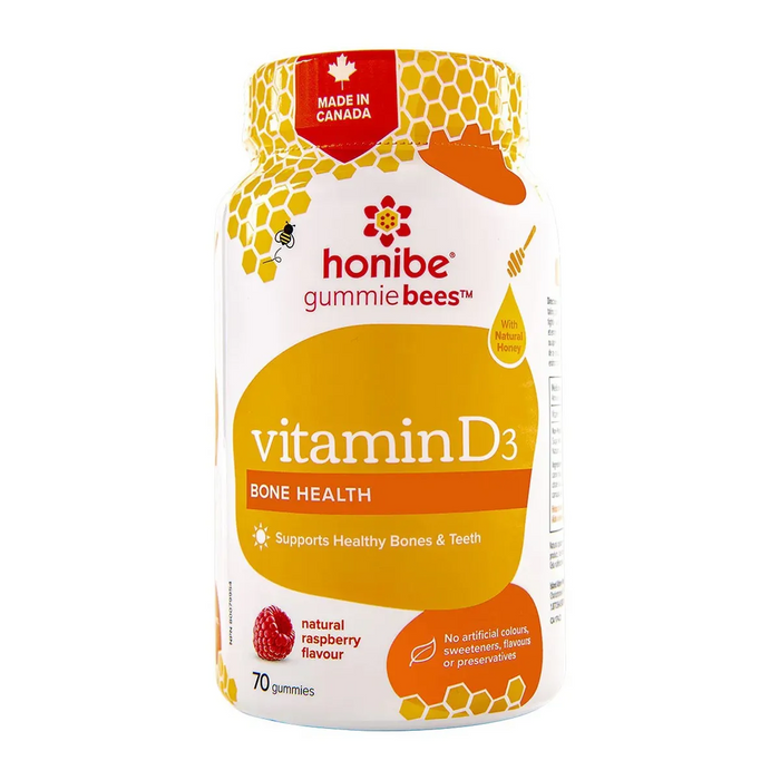 Honibe - Vitamin D, 70 GUMMIES