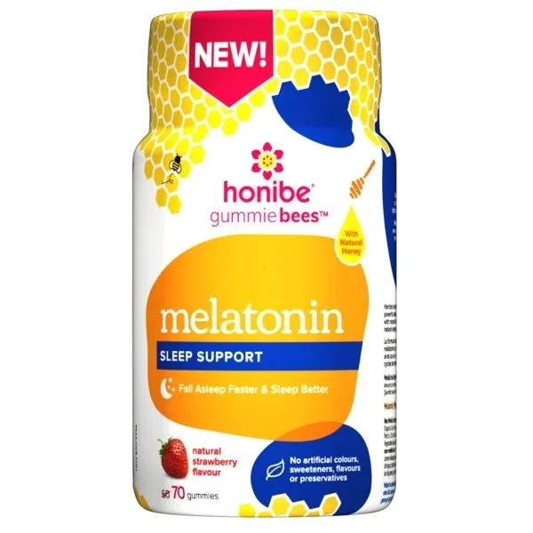Honibe - Melatonin, 70 GUMMIES