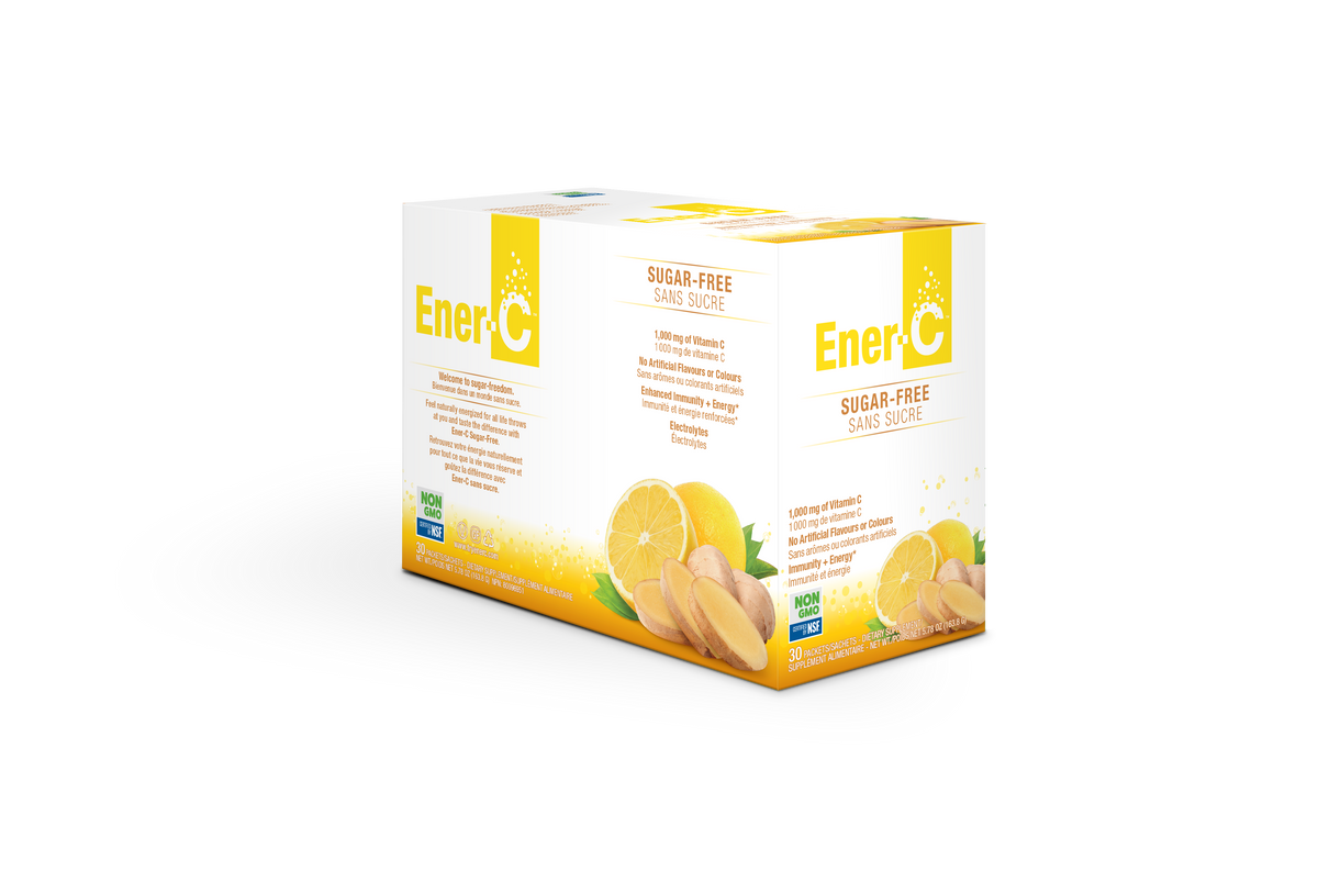 Ener-Life - Sugar Free - Lemon Ginger, 5.35 g — Goodness Me!