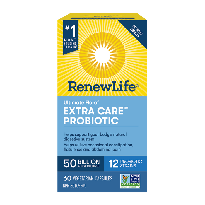 Renew Life - Ultimate Flora Extra Care 50B, 60 Cap