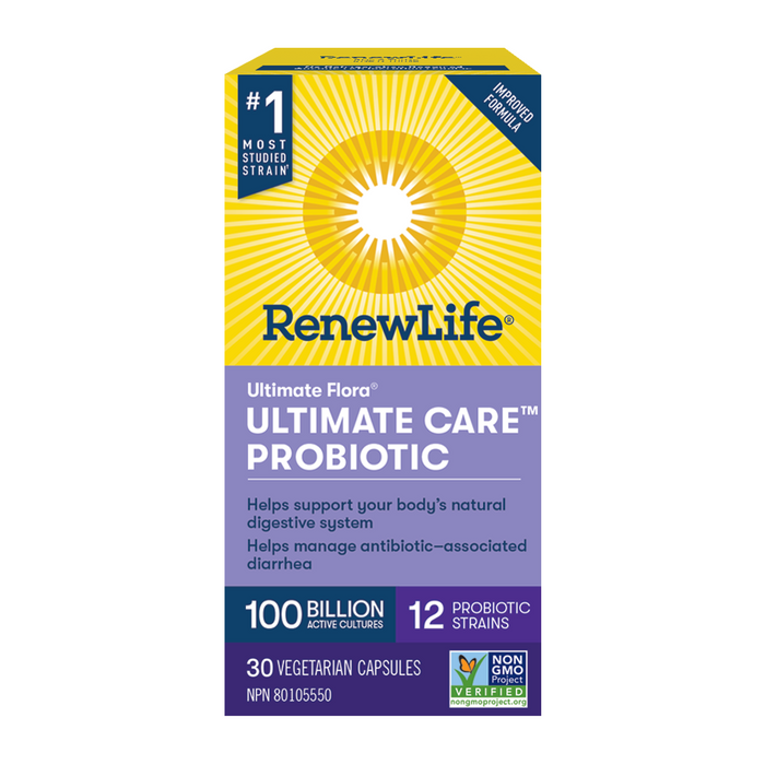 Renew Life - Ultimate Flora Ultimate Care 100B, 30 Cap