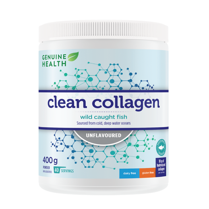 Genuine Health - Clean Collagen Marine, 400 g