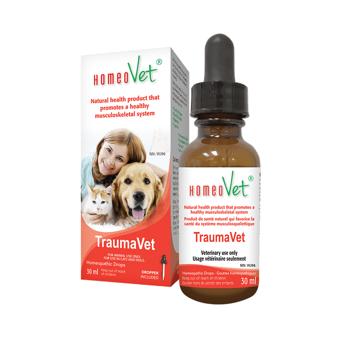 HomeoVet Homeopathic Drops - TraumaVet, 30 mL
