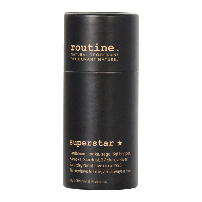 Routine Natural Deodorant - Deodorant Stick - Superstar, 50 g