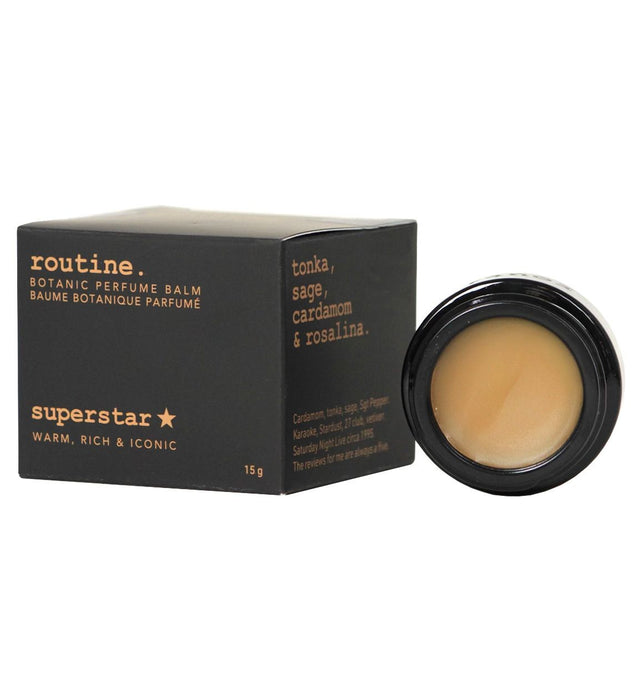 Routine Natural Deodorant - Pot de Perfume - Superstar, 15 g