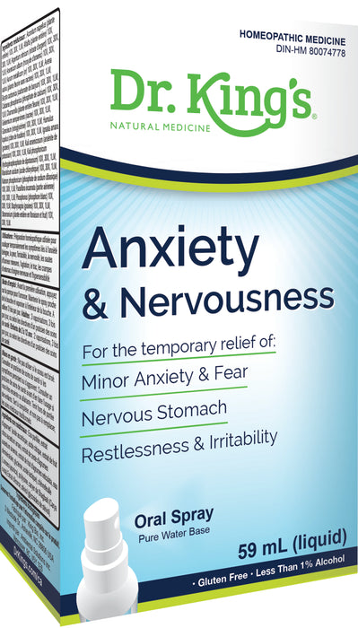 Dr. King's - Anxiety & Nervousness, 59 mL