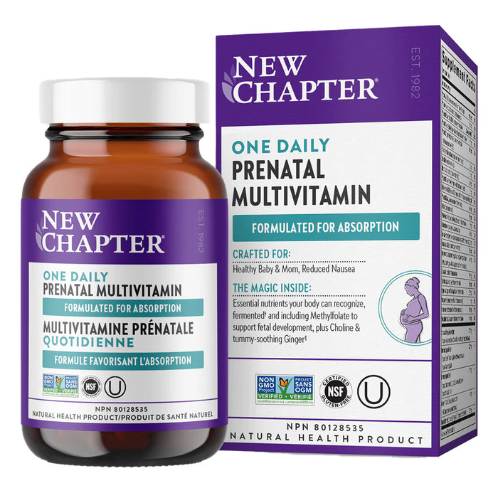New Chapter - One Daily Prenatal Multivitamin, 90 TABS