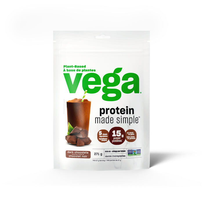 Vega - Protein Made Simple Dark Choc, 271 g