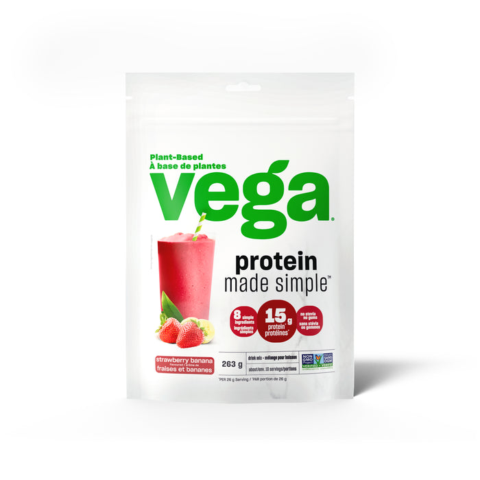 Vega - Protein Made Simple StrawBanana, 263 g
