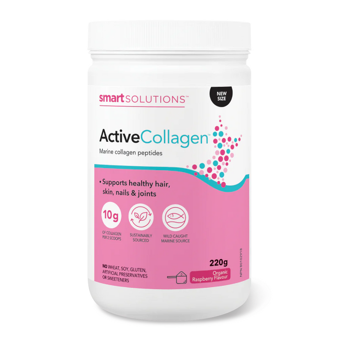 Smart Solutions - Active Collagen - Raspberry, 220 g