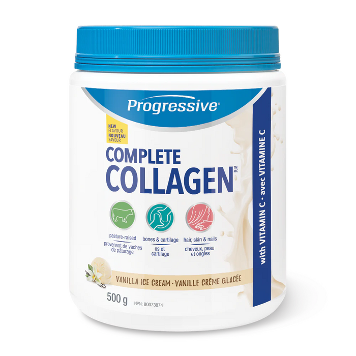 Progressive - Complete Collagen - Vanilla, 500 g