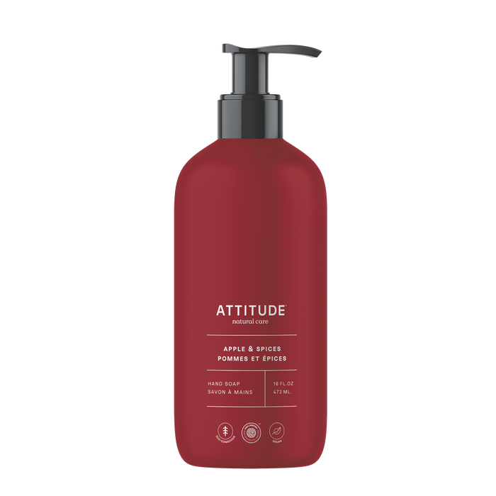 Attitude - Hand Soap - Apple & Spices, 473 mL