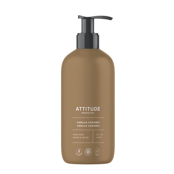 Attitude - Hand Soap - Vanilla Caramel, 473 mL