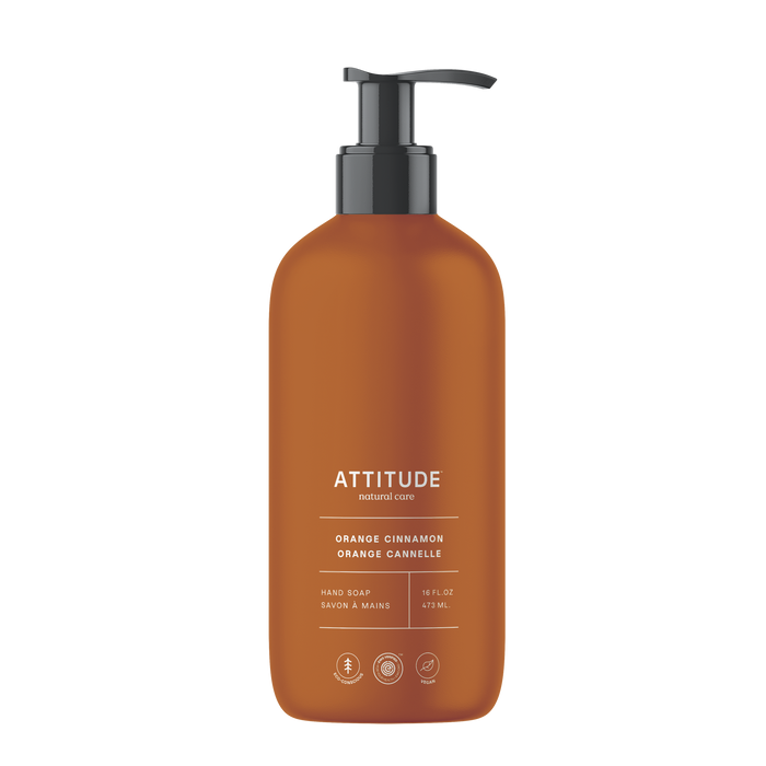Attitude - Hand Soap - Orange Cinnamon, 473 mL