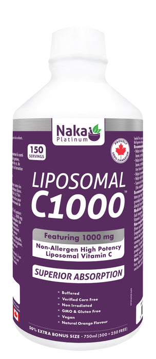 Naka Platinum - Liposomal C1000, 750 mL