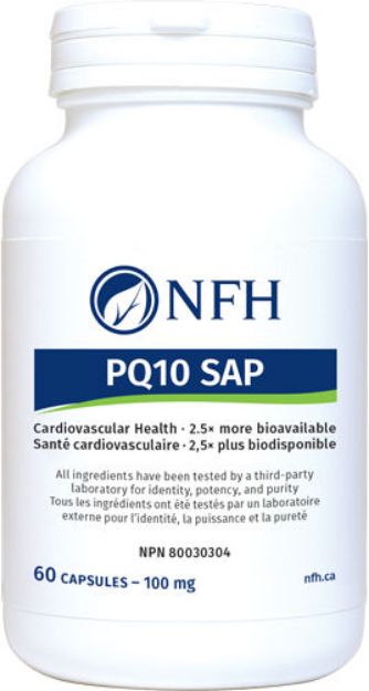 NFH - PQ-10 SAP Emulsified Co-Q10, 60 Caps
