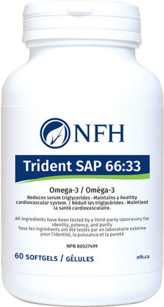 NFH - Trident SAP 66:33 (Omega-3), 60 Sg