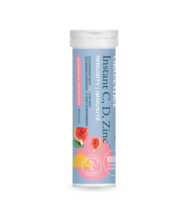 Organika - Instant-C Immunity Watermelon, 10 Ct