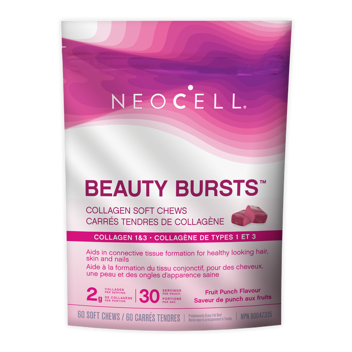 Neocell - Beauty Bursts Collagen Fruit Pch, 60 Chews